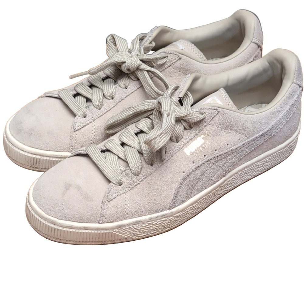 Puma‎ Suede Women's Sneakers Beige US 7 Lace Up Cushioned
